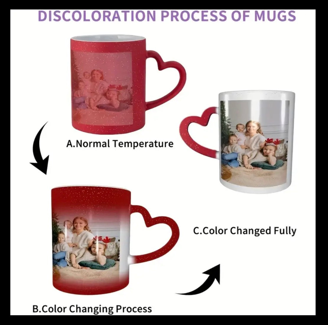 Colour Changing Photo Mug