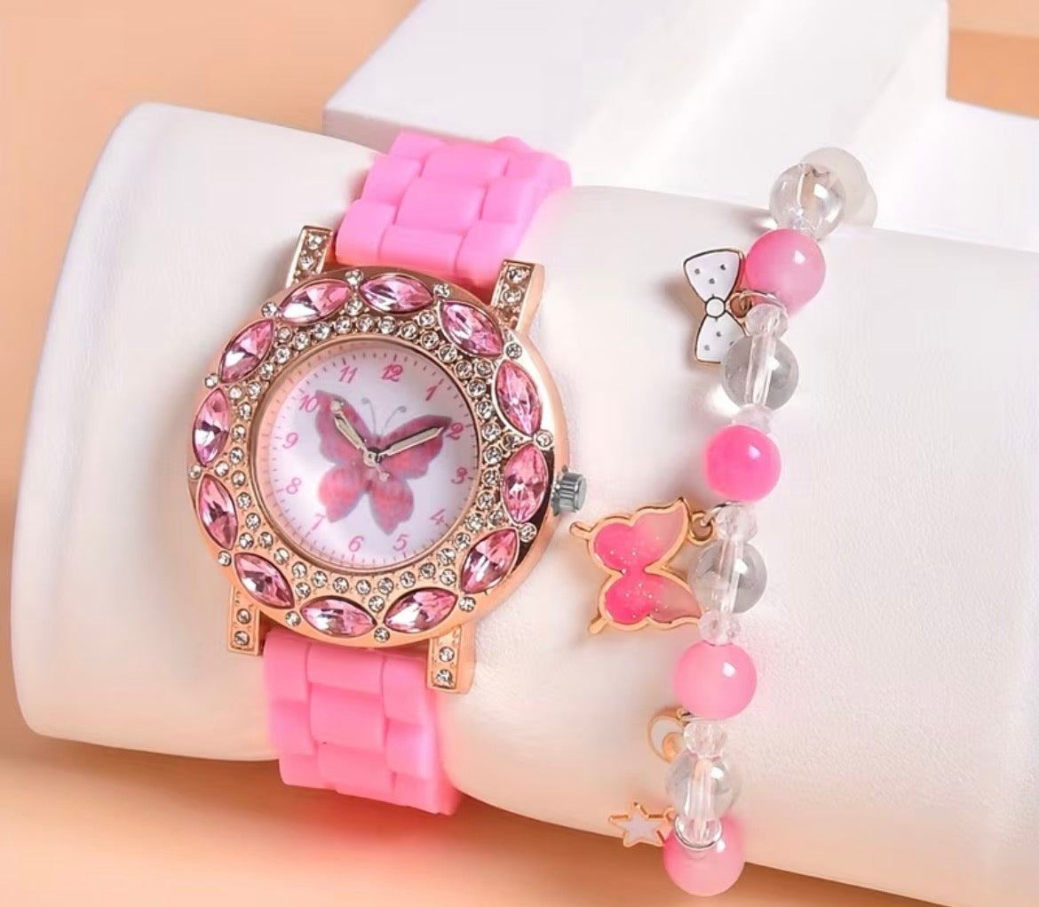 Watch & Braclet Set