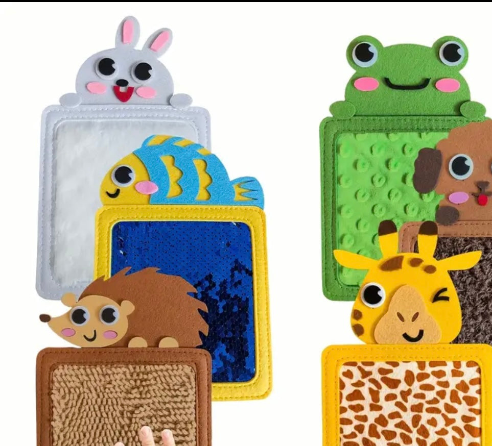 6pce Textured Touch Toys