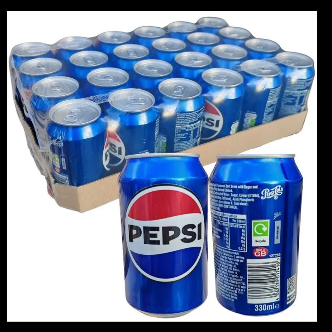 24 Cans Of Pepsi