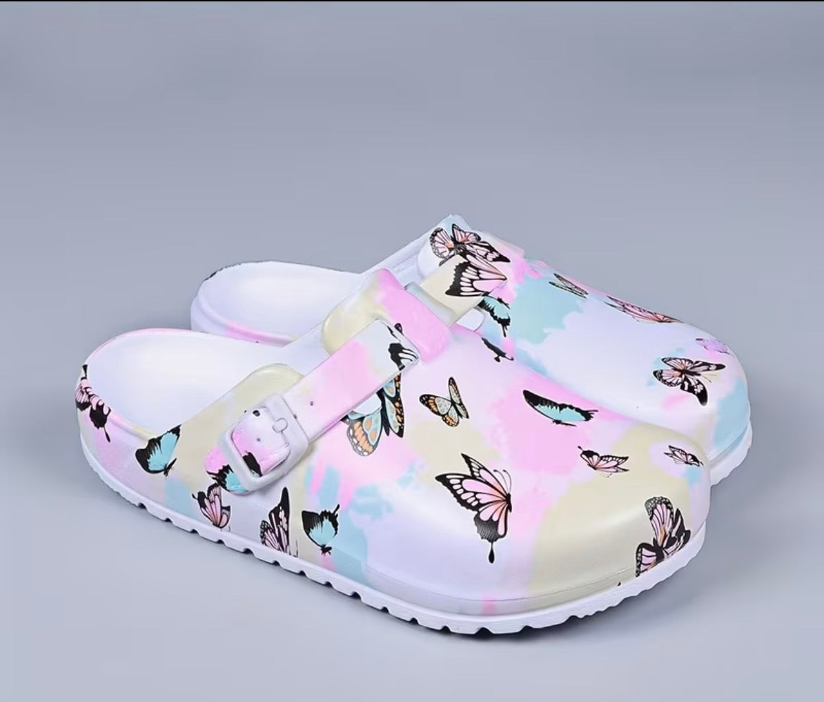 Butterfly Clogs