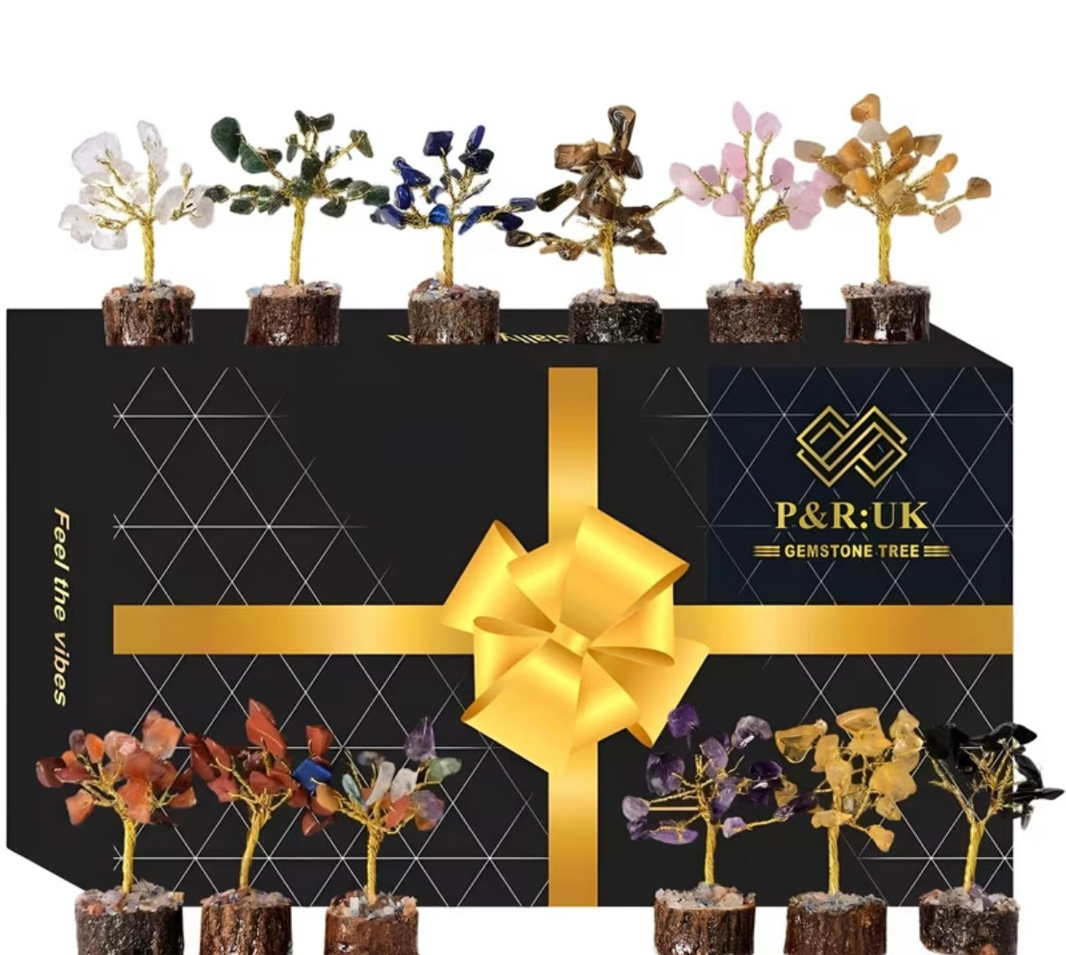 12pcs crystal tree of life set