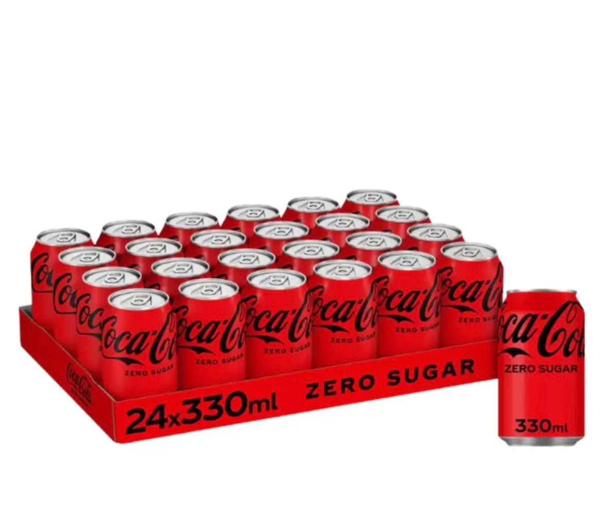 24 Cans Of Coke Zero