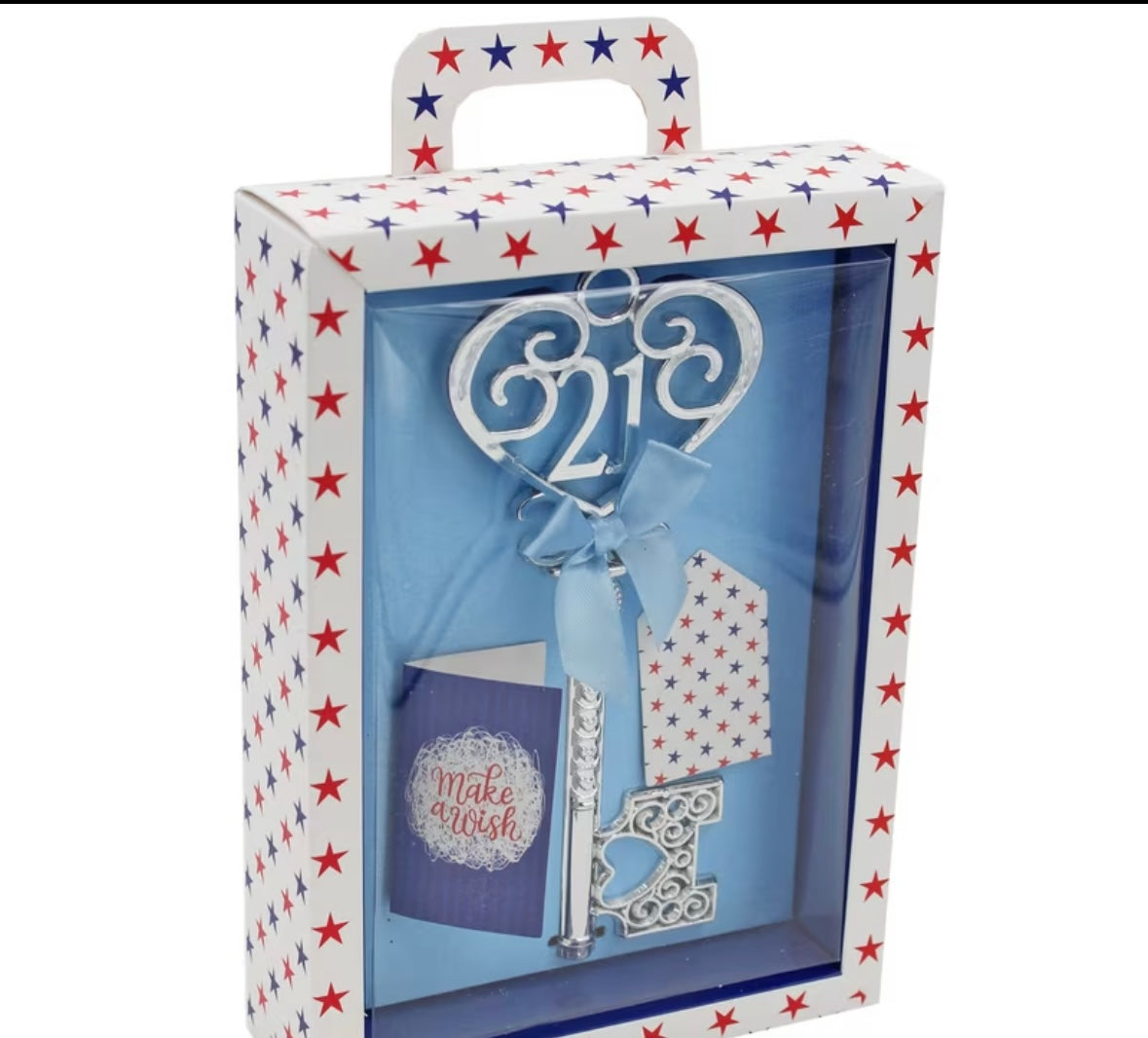 Boxed 21st Male Birthday Key