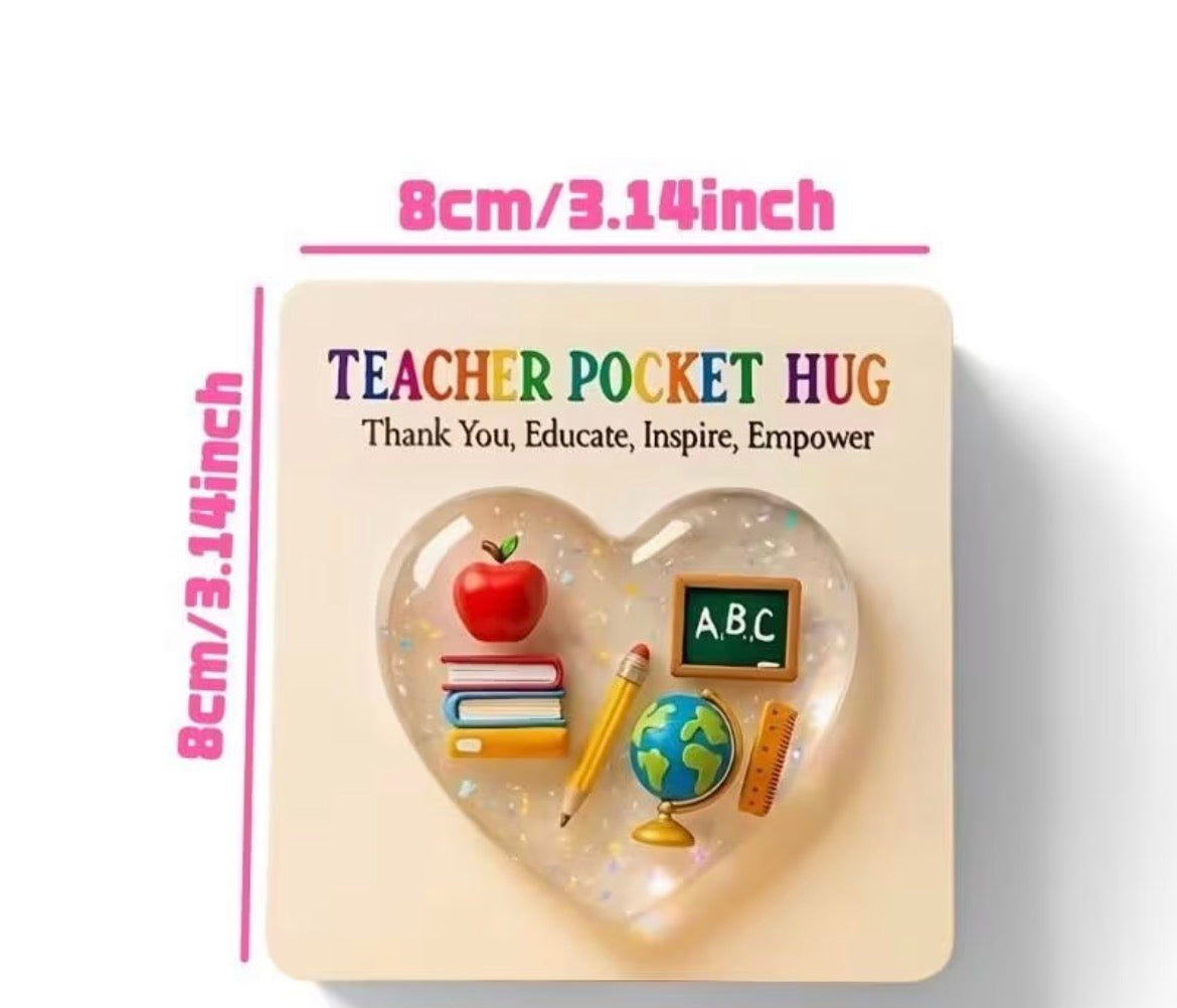 Teacher Pocket Heart