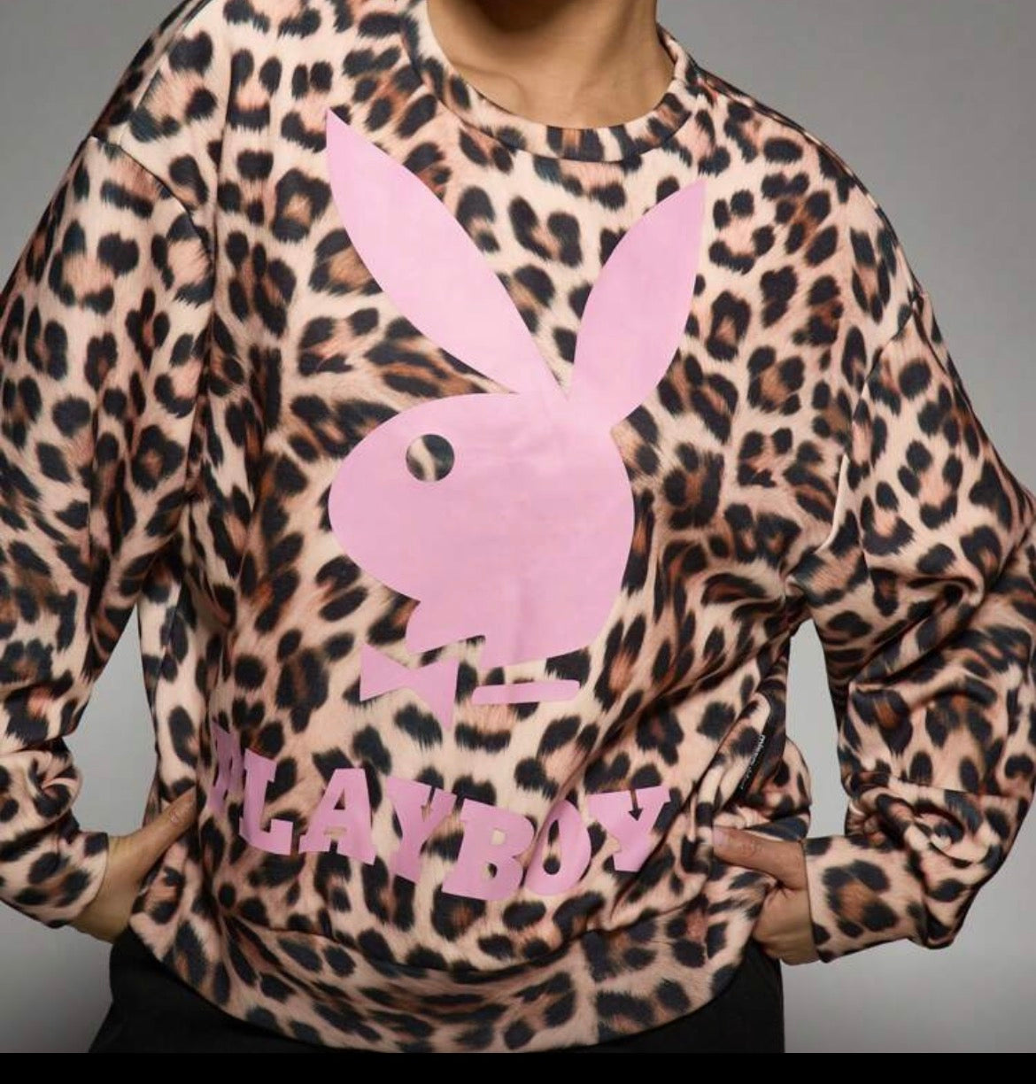 Lepord Print PlayBoy Jumper