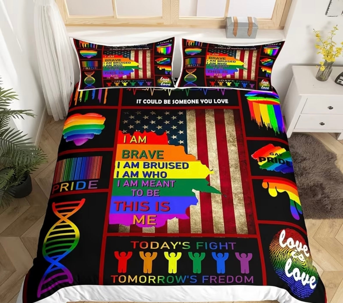 LGBT Duvet Cover Set