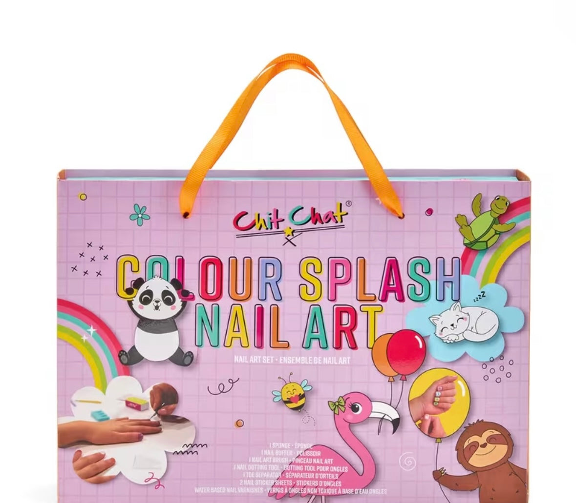 Chit Chat Colour Splash Nail Art Set