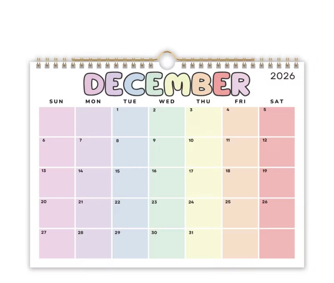 2026 Calendar