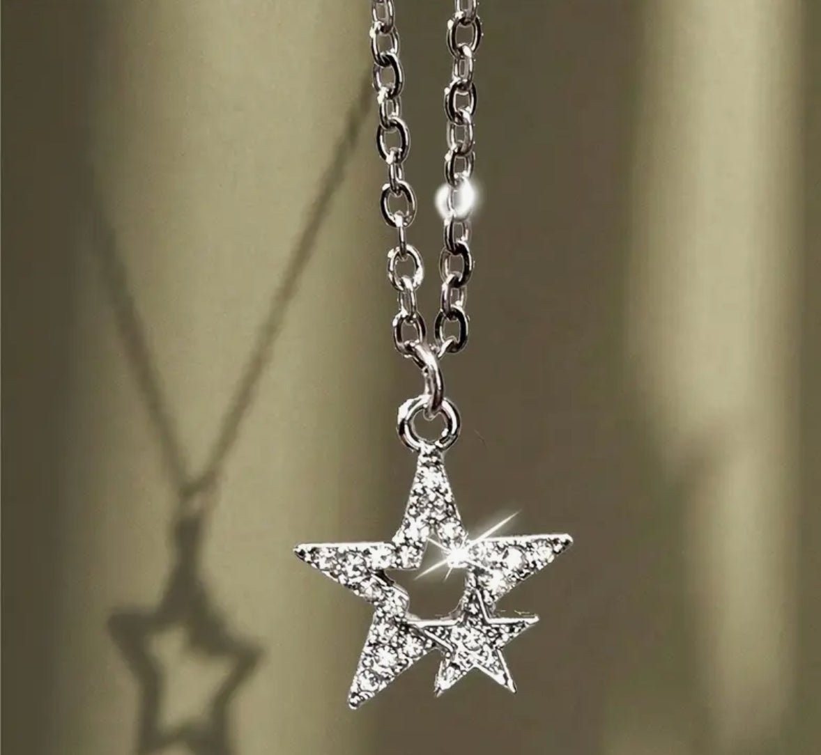 Double Star Necklace