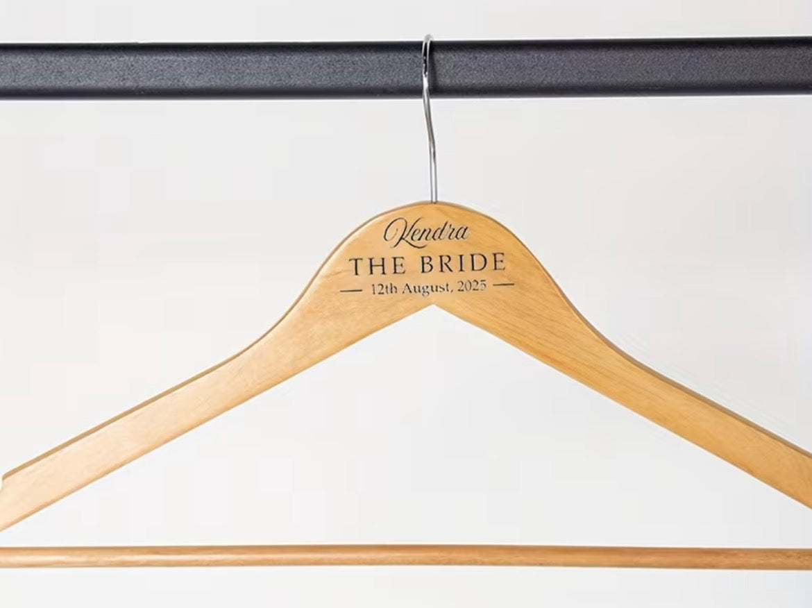 Personiled Bride Hanger