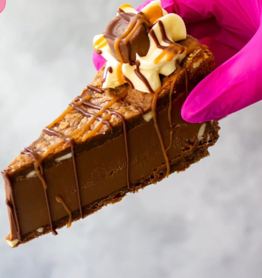 Rolo Cookie Pie