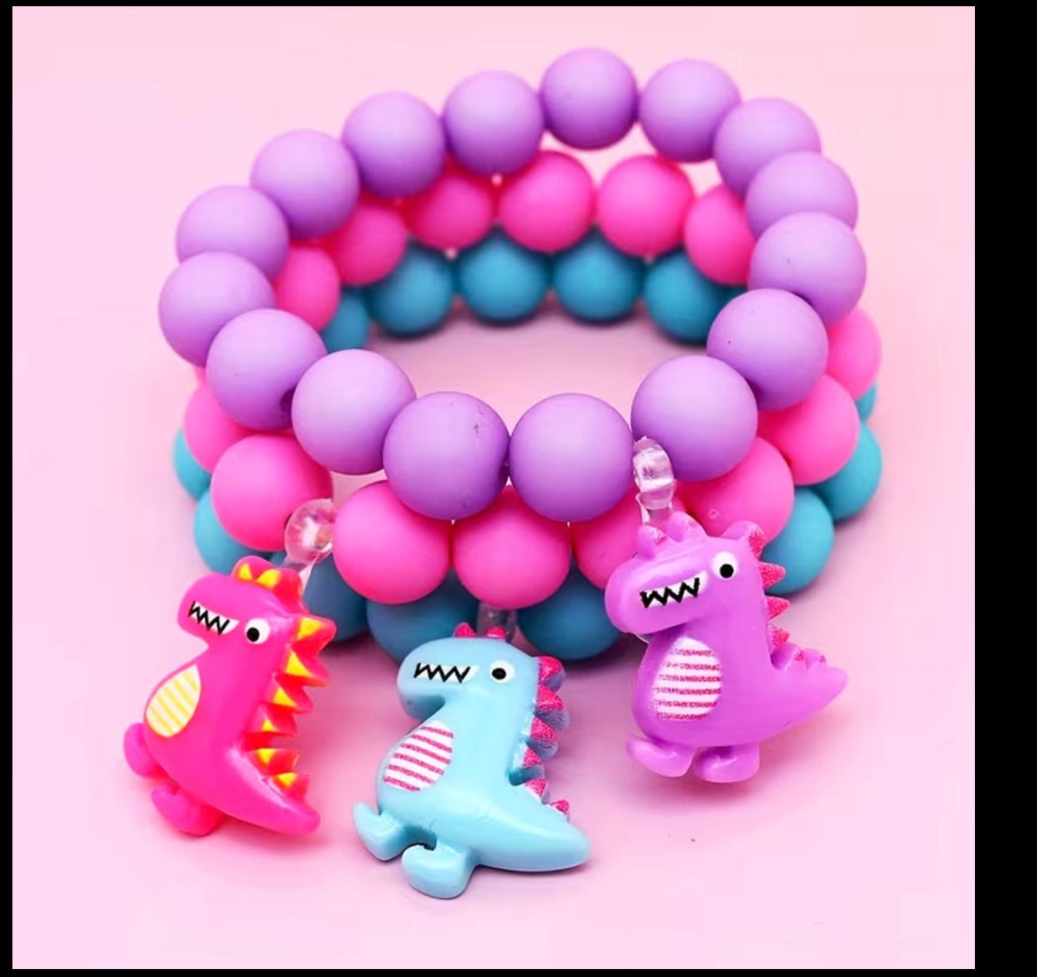 3PC Dino Bracelets