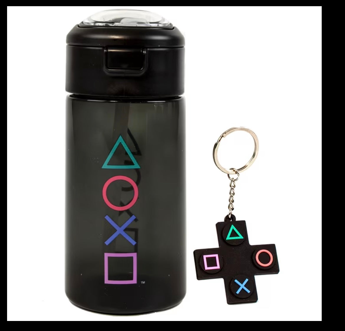 PlayStation Water Bottle & KeyRing