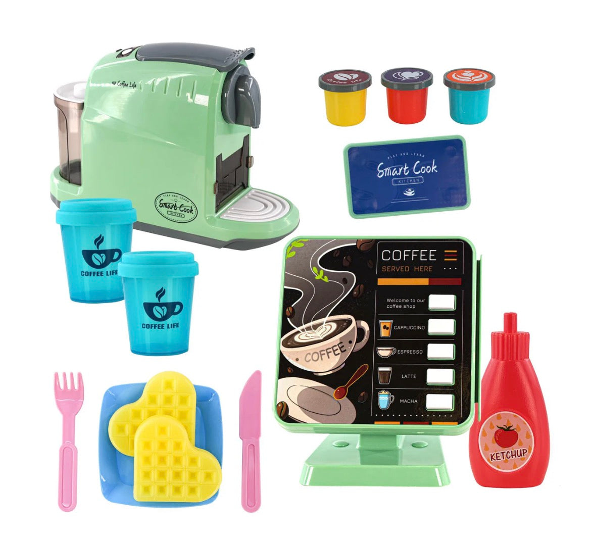 Kids coffee Maker Role Play Set