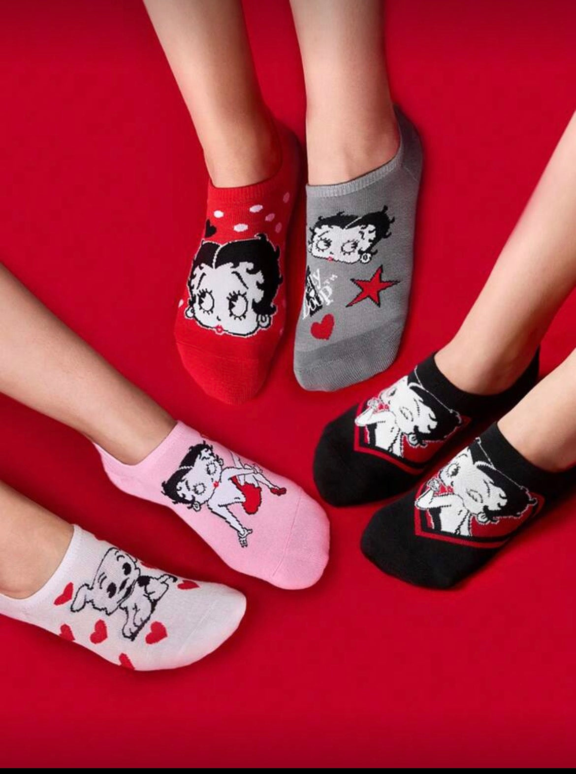 Betty Poop Socks