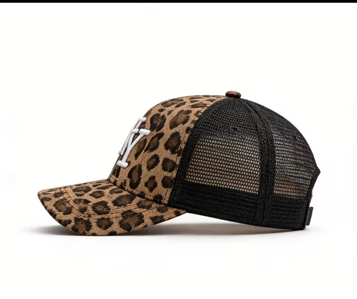 Lepord Print Hat
