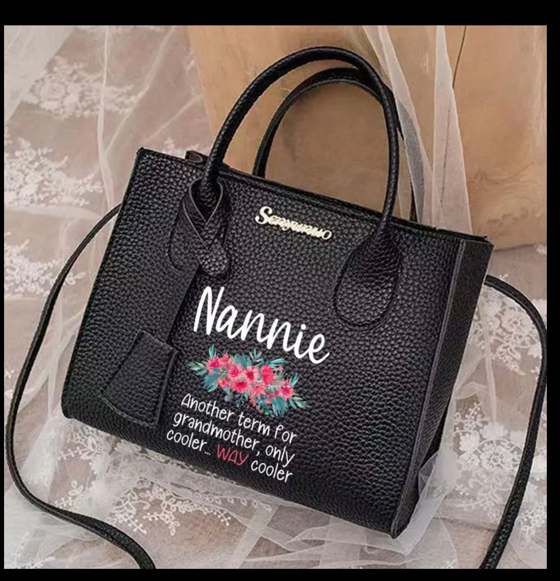 Personalised Nannie Handbag