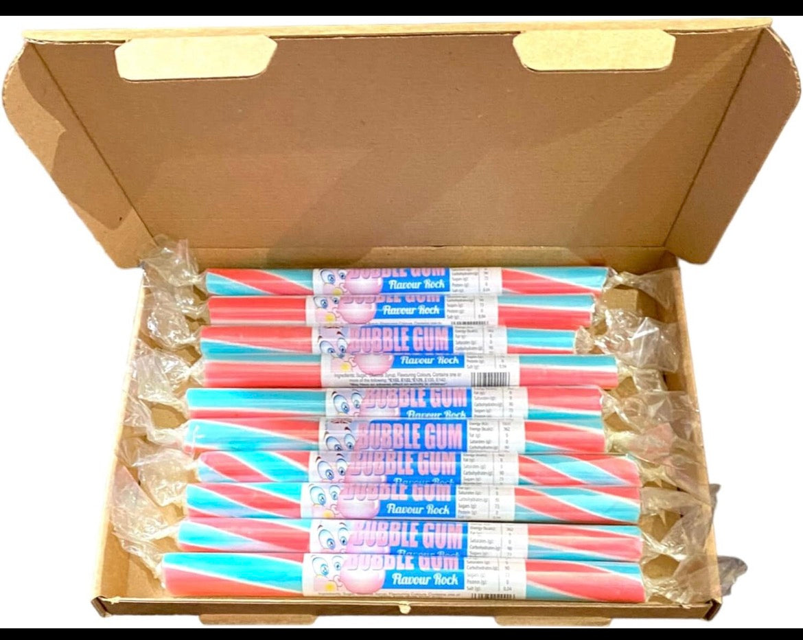 X10 BubbleGum Stick Of Rock