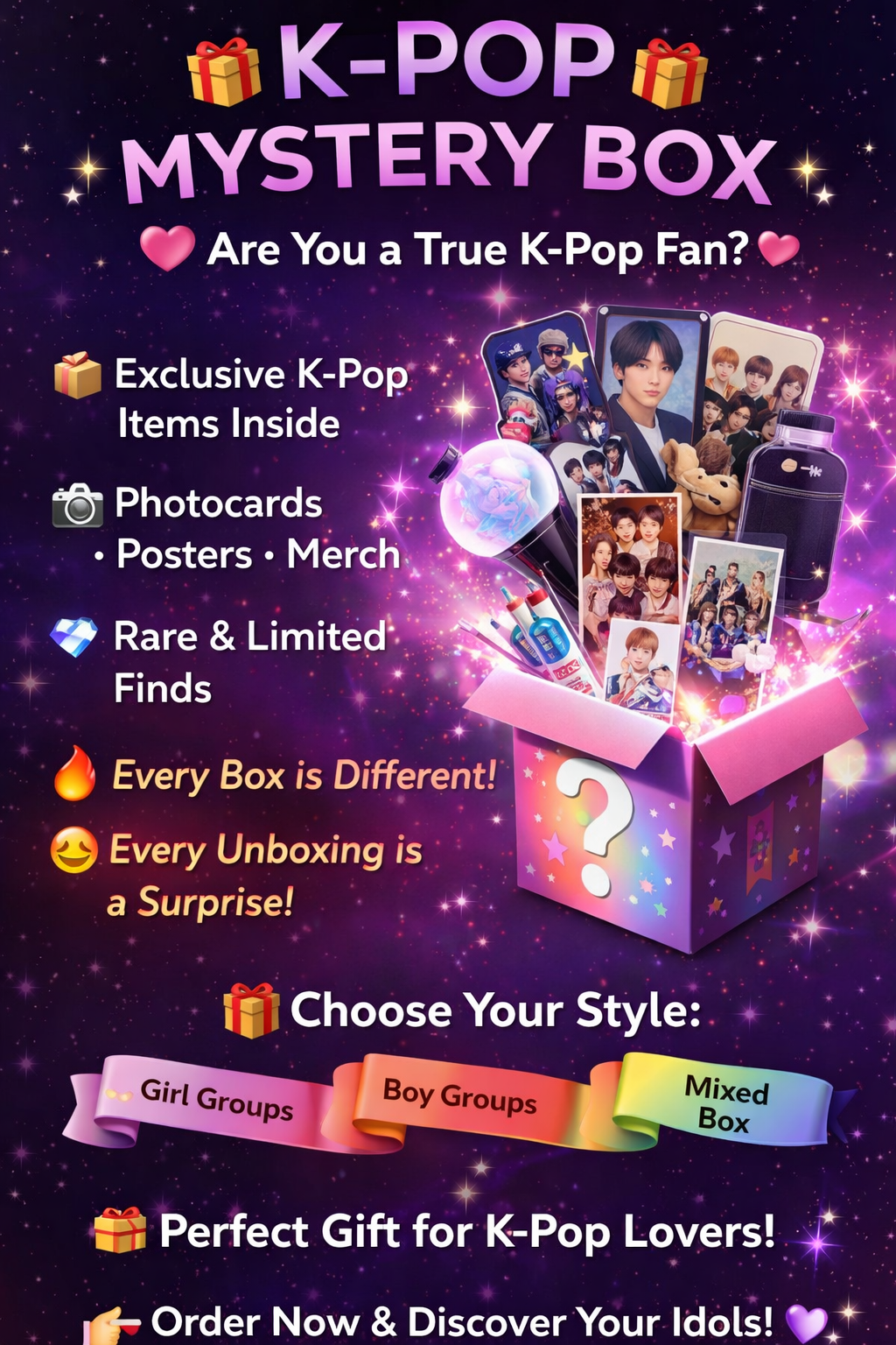 K Pop Hunters Mystery Box
