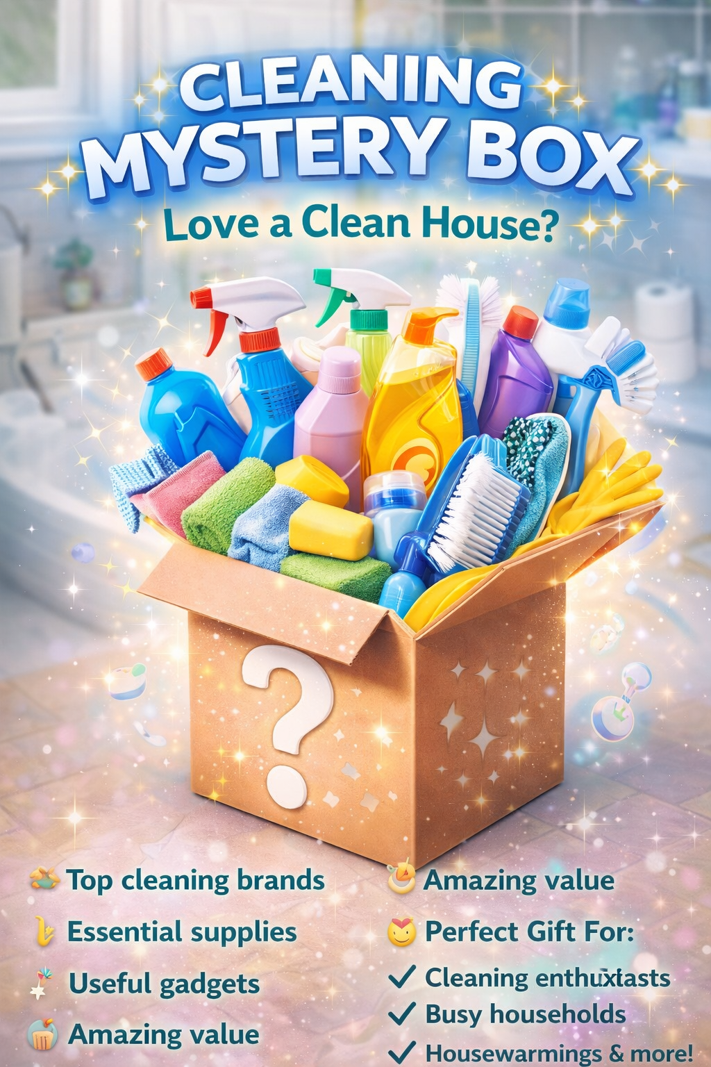 Cleaning mystery Box