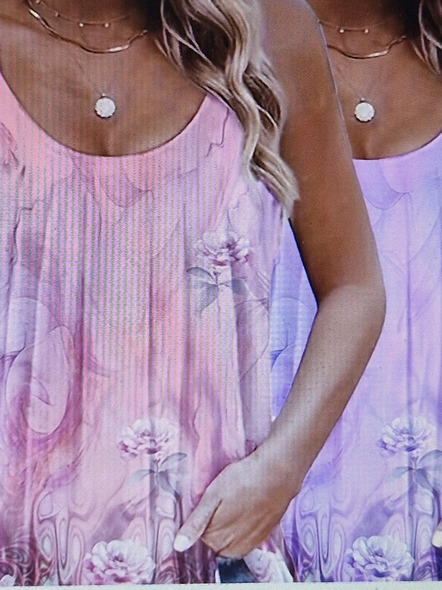 2pcs women's floral tops