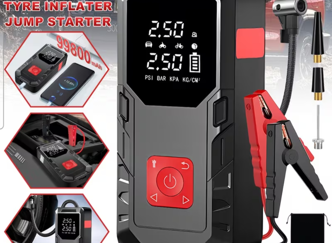 Portable jump starter