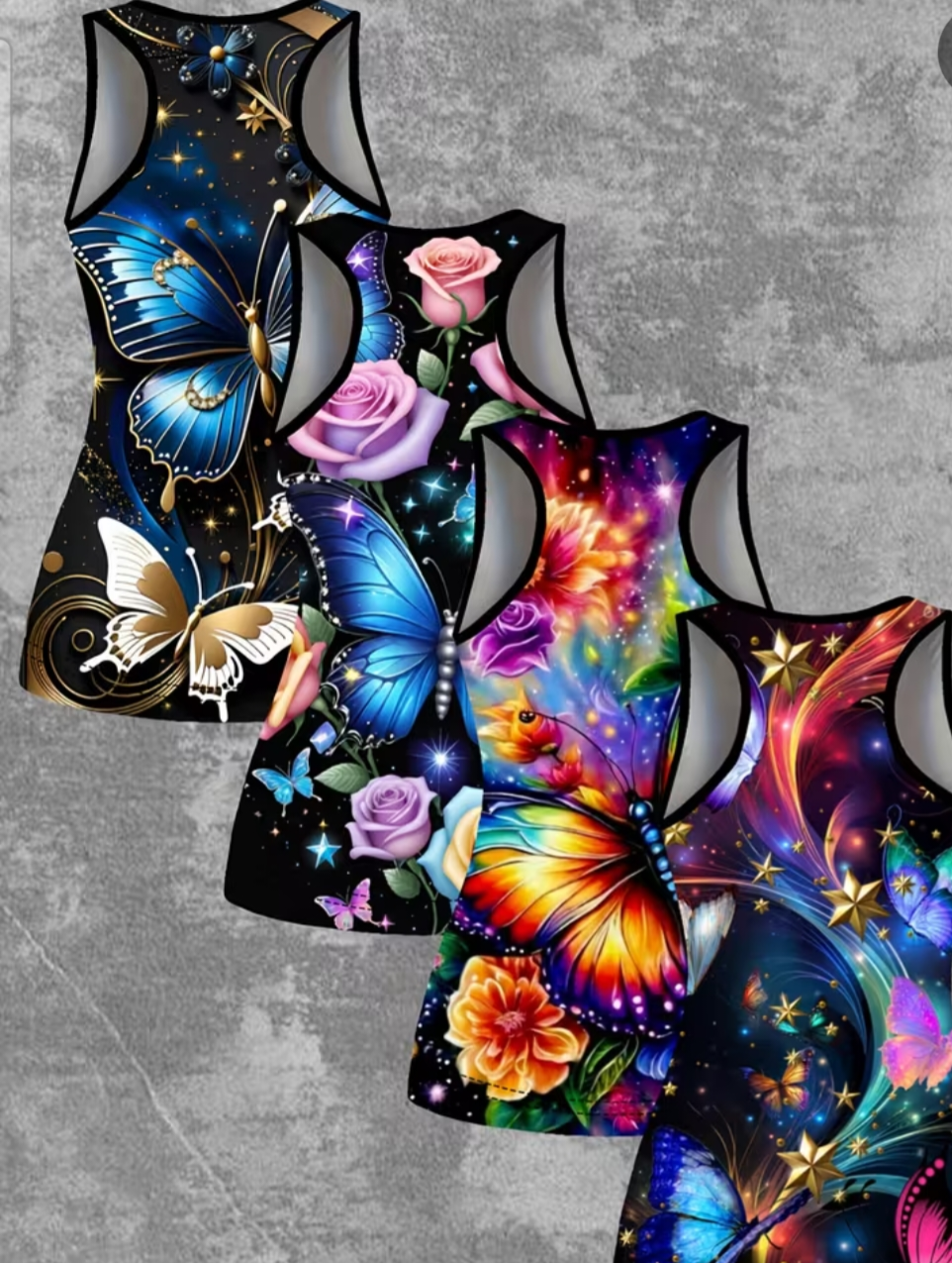 Womens 4 pc tops