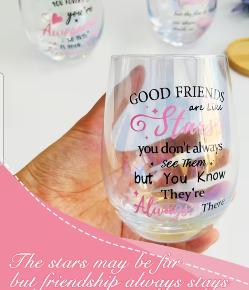 Best friend glass