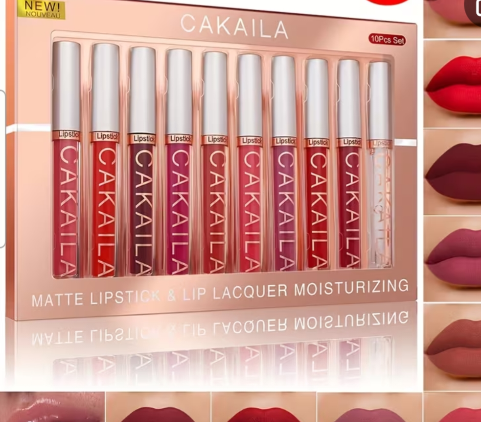 Women's 10pc lip gloss set