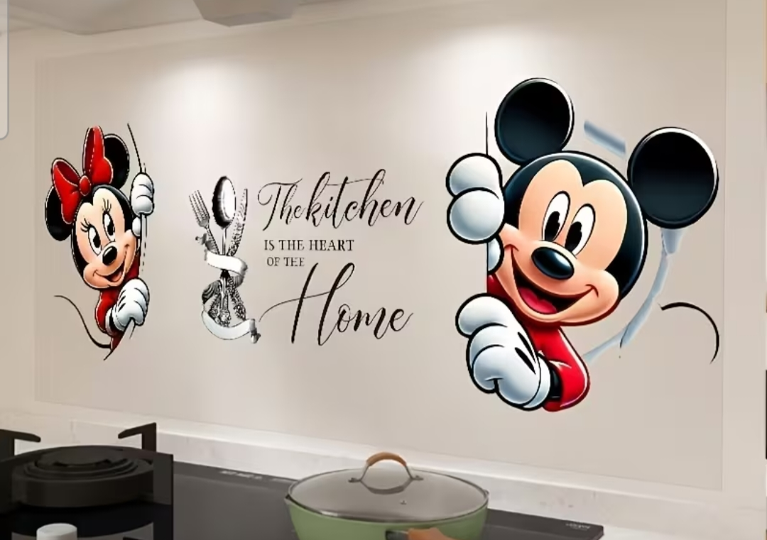 Mickey mouse wall art