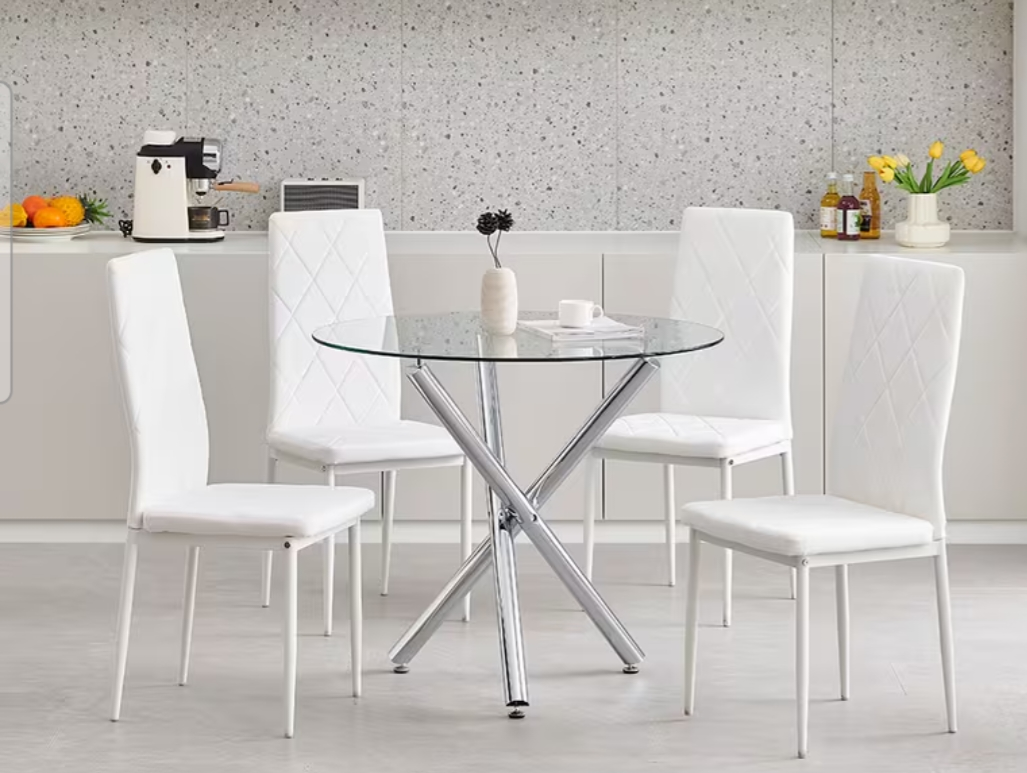 Table and 4 chairs