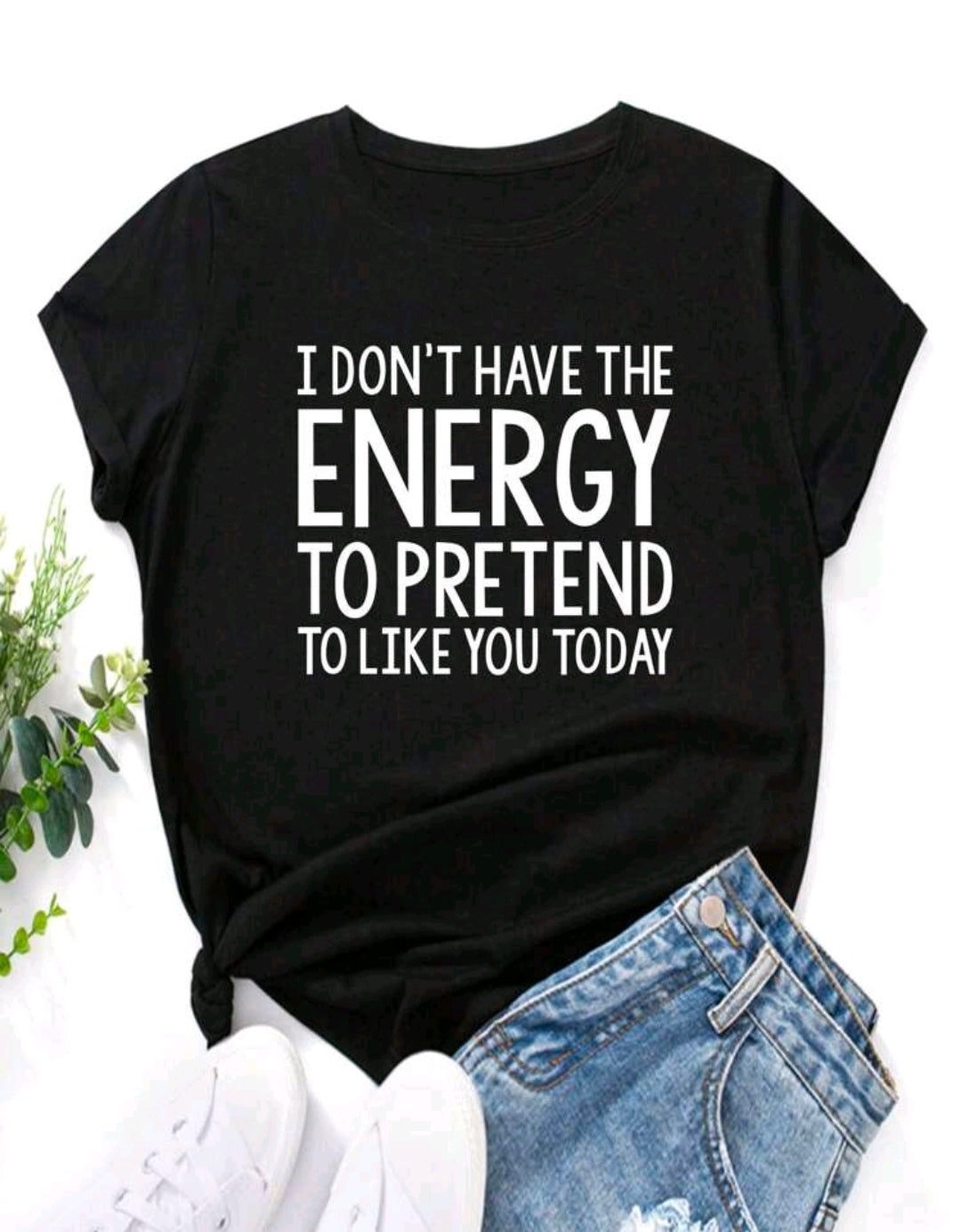 Slogan tee