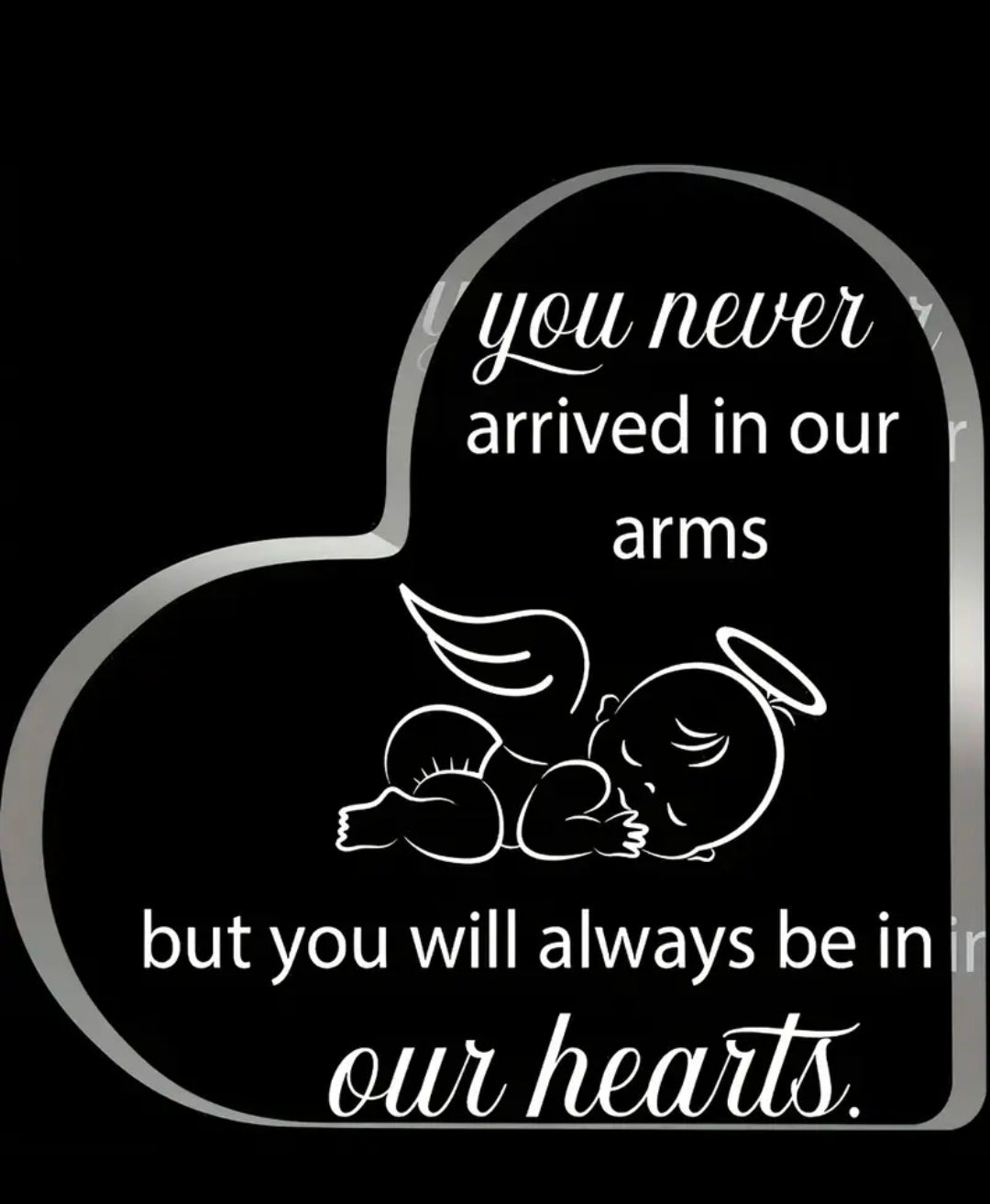 Acrylic plaque