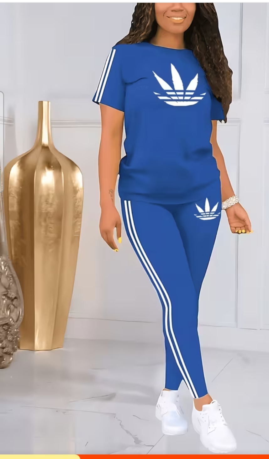 Women's 2pc legging t shirt set