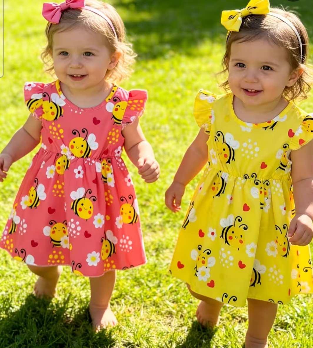 Girls 2 summer dresses