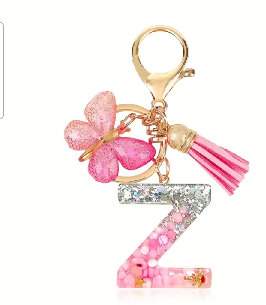 Letter keyring