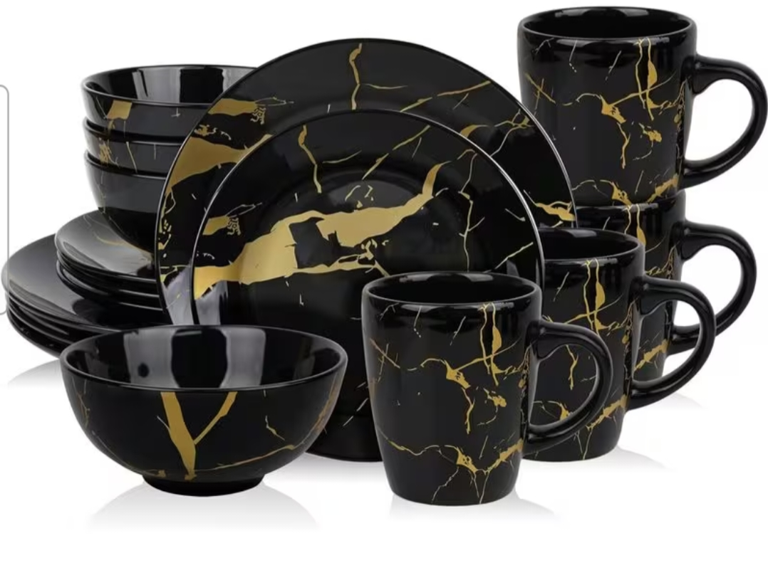 16pc porcelain dinner set