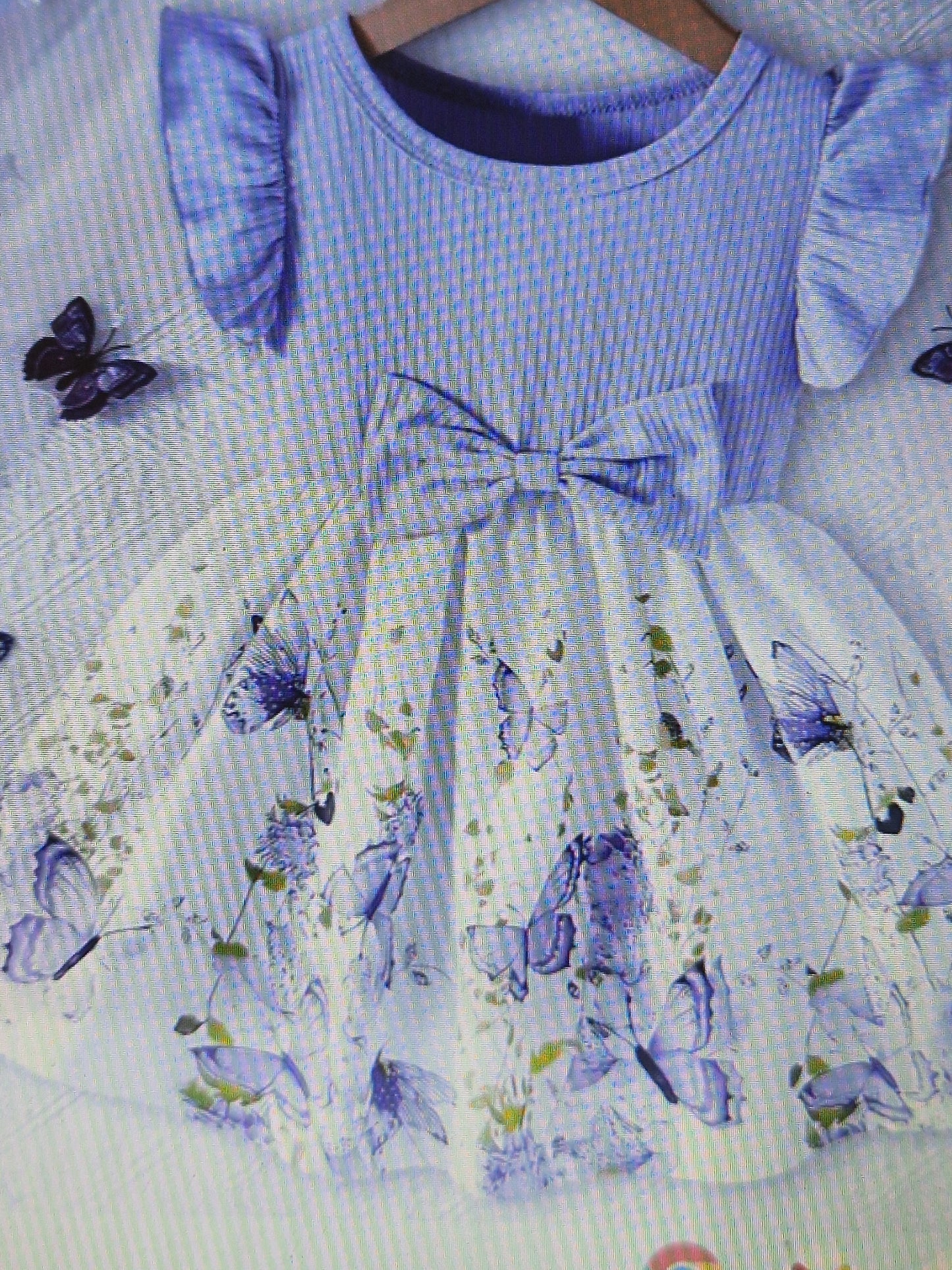 Girls casual floral dress