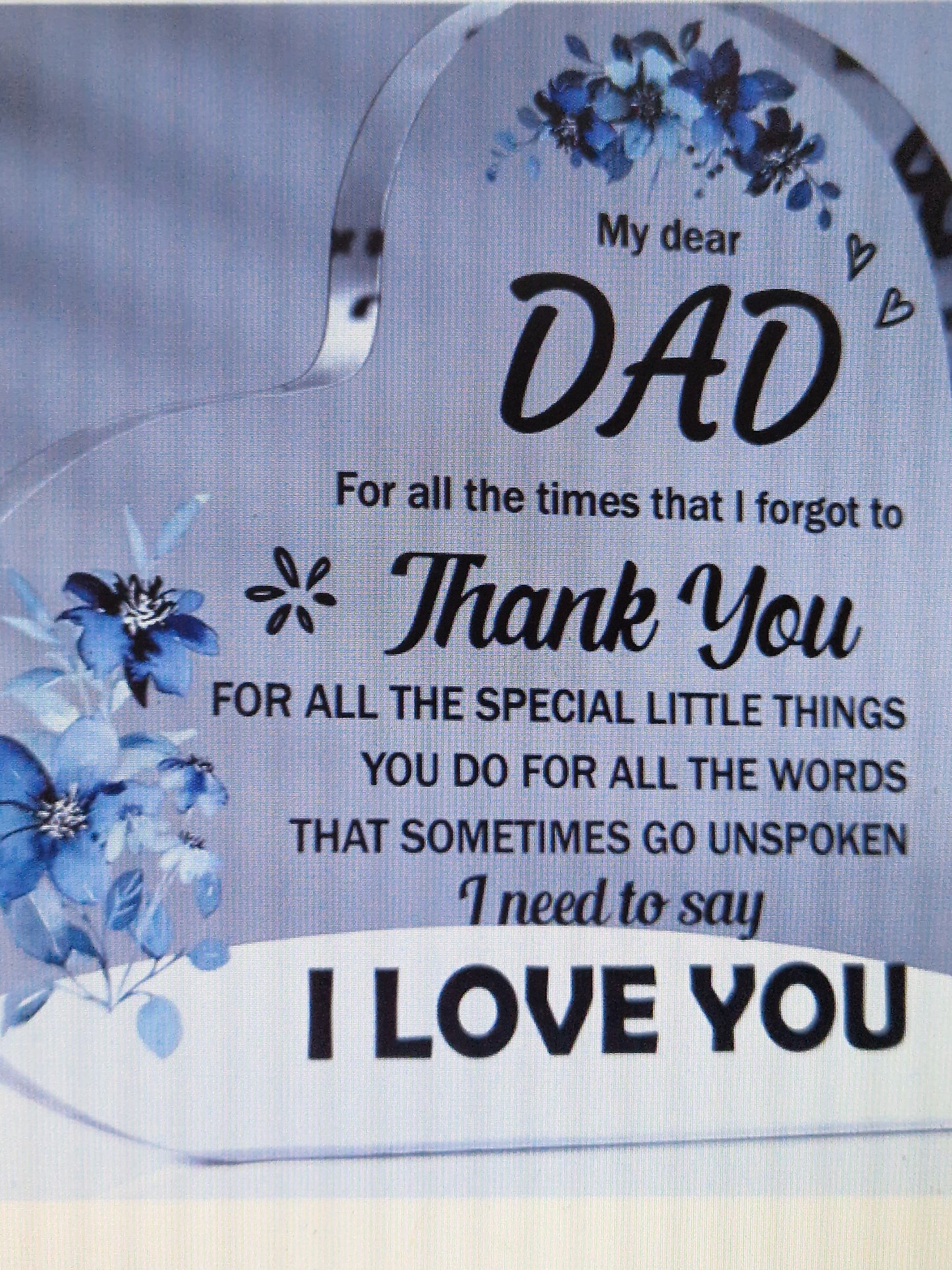 Acrylic 2d plaque