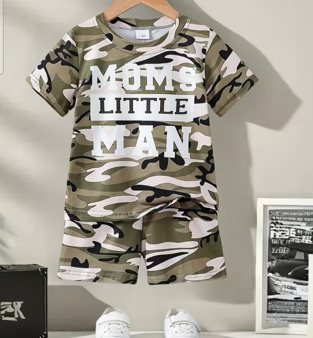 Boys t shirt and short set