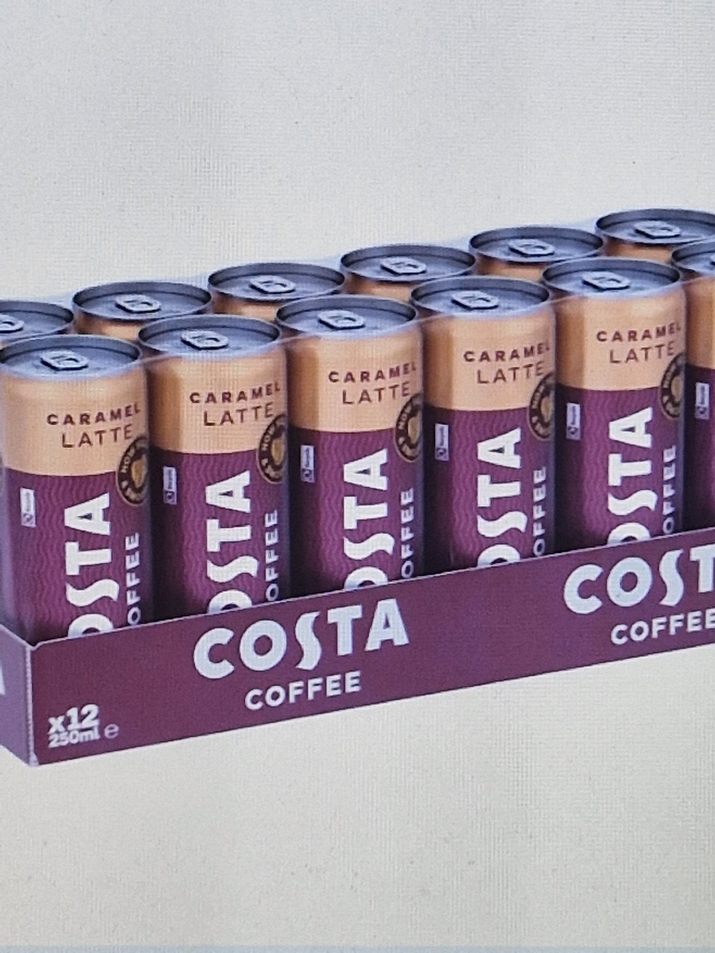 Costa coffee latte iced coffee