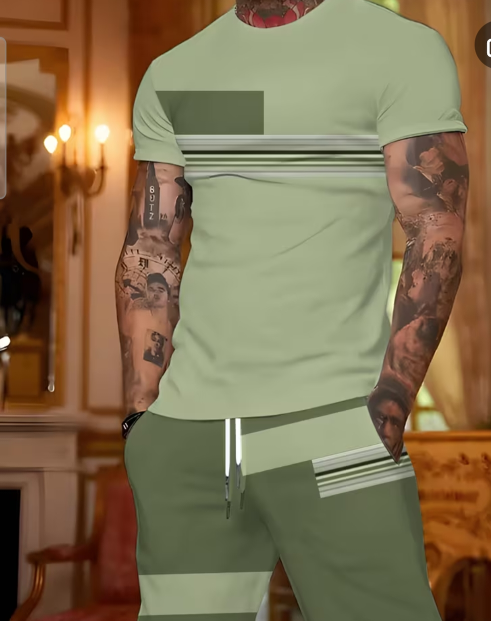 Mens two peice outfit