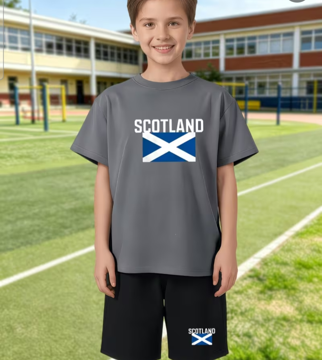 Kids t shirt and short set