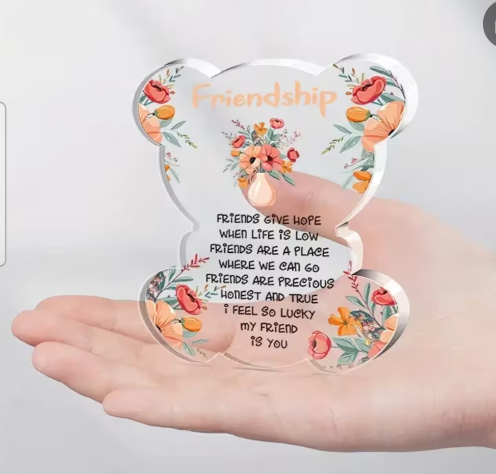 Best friends plaque