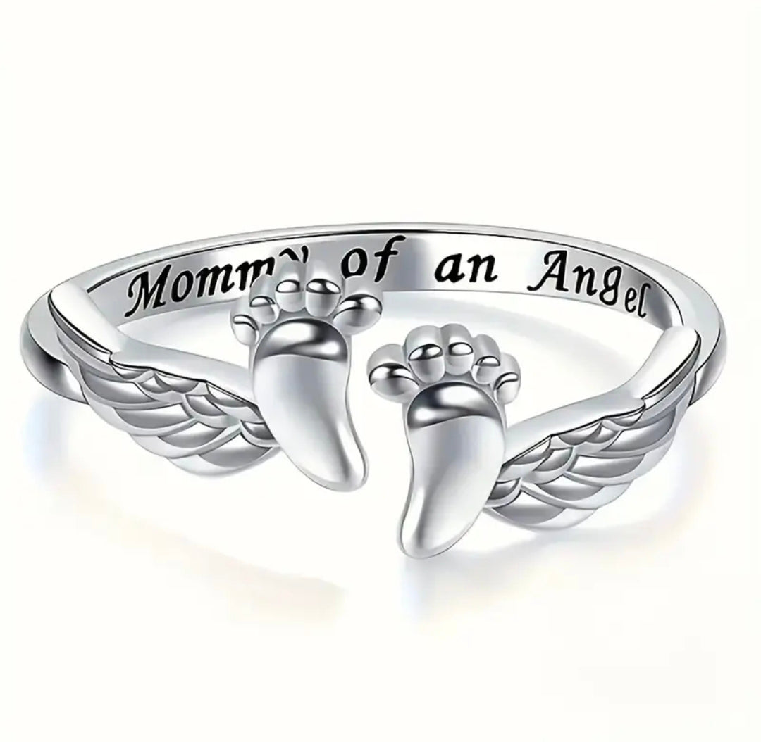 Adjustable mummy of an angel ring