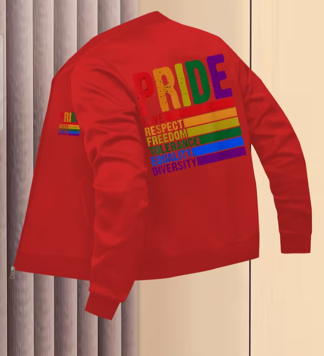 Women's pride jacket