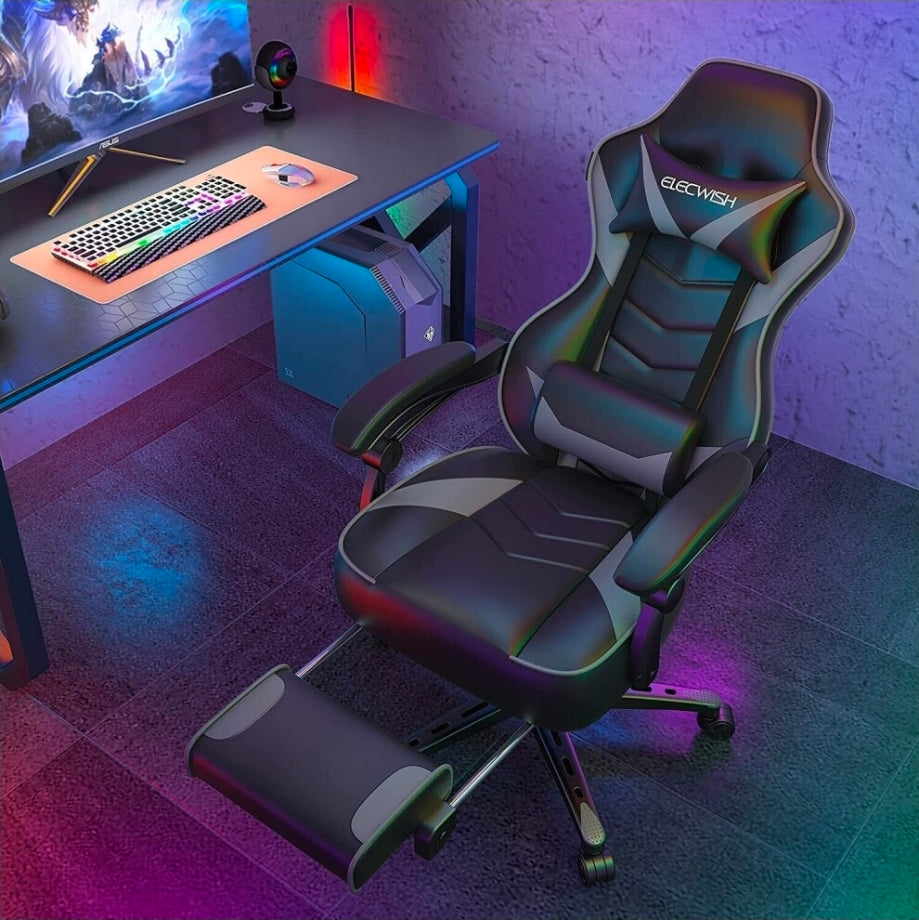 Massage Gaming Chair Swivel