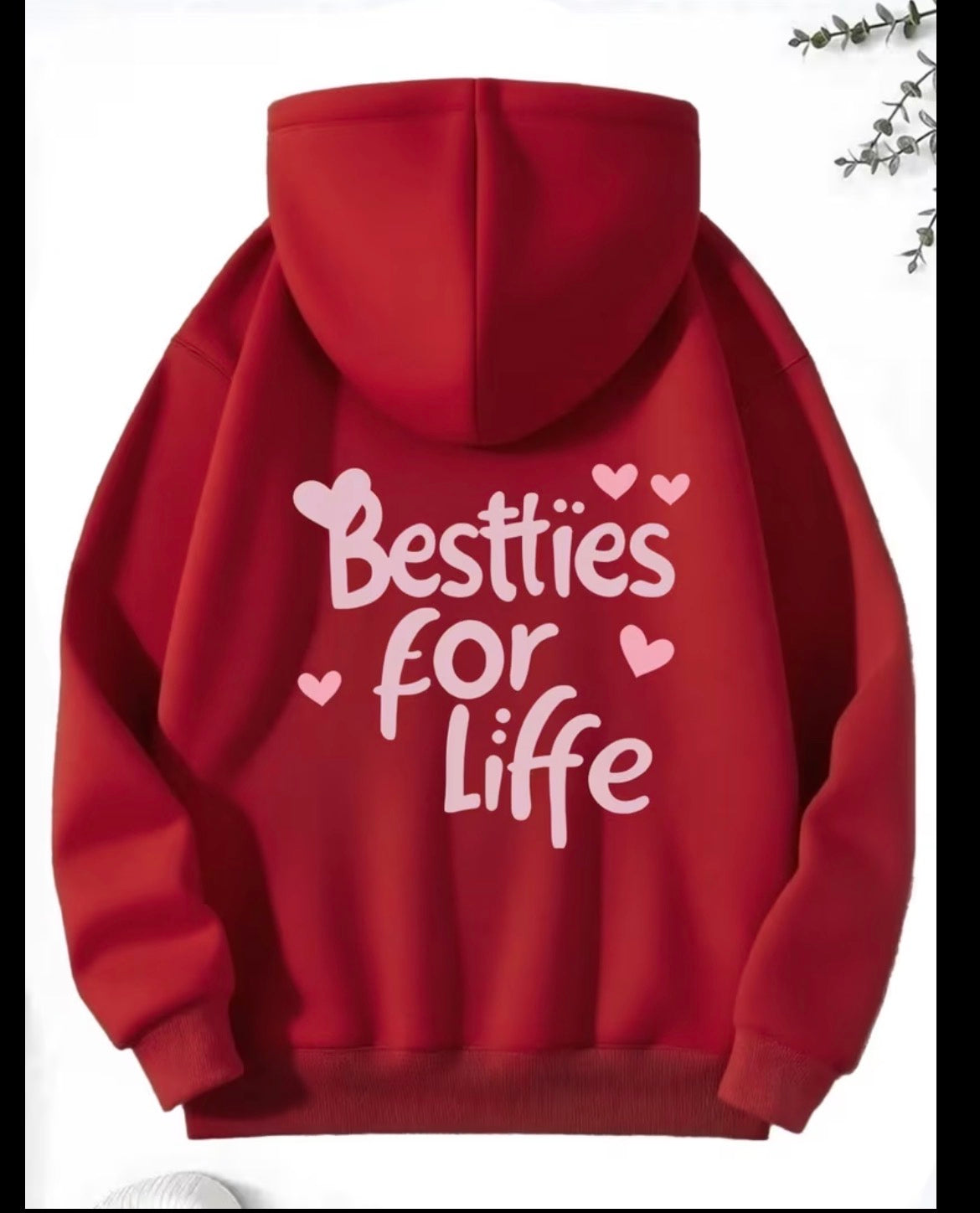 Womens Bestie Life Hoodie