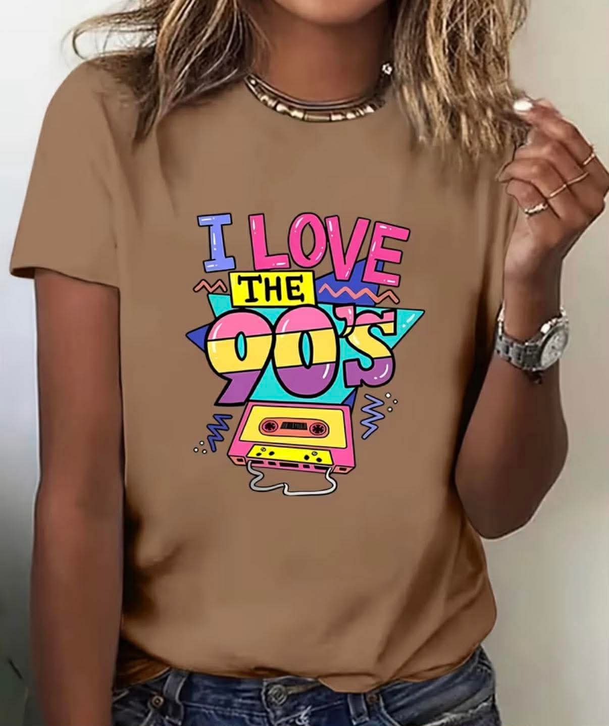 Ladies 90s Tshirt